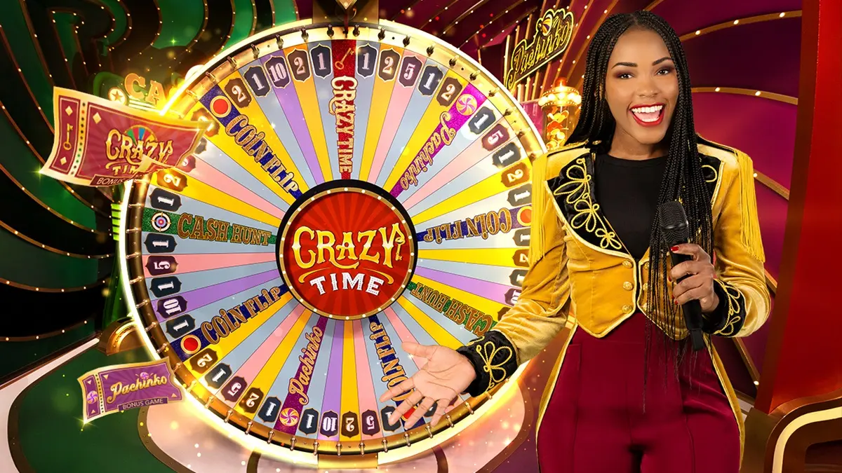 Crazy Time - Live Game Show Evolution Casinozer