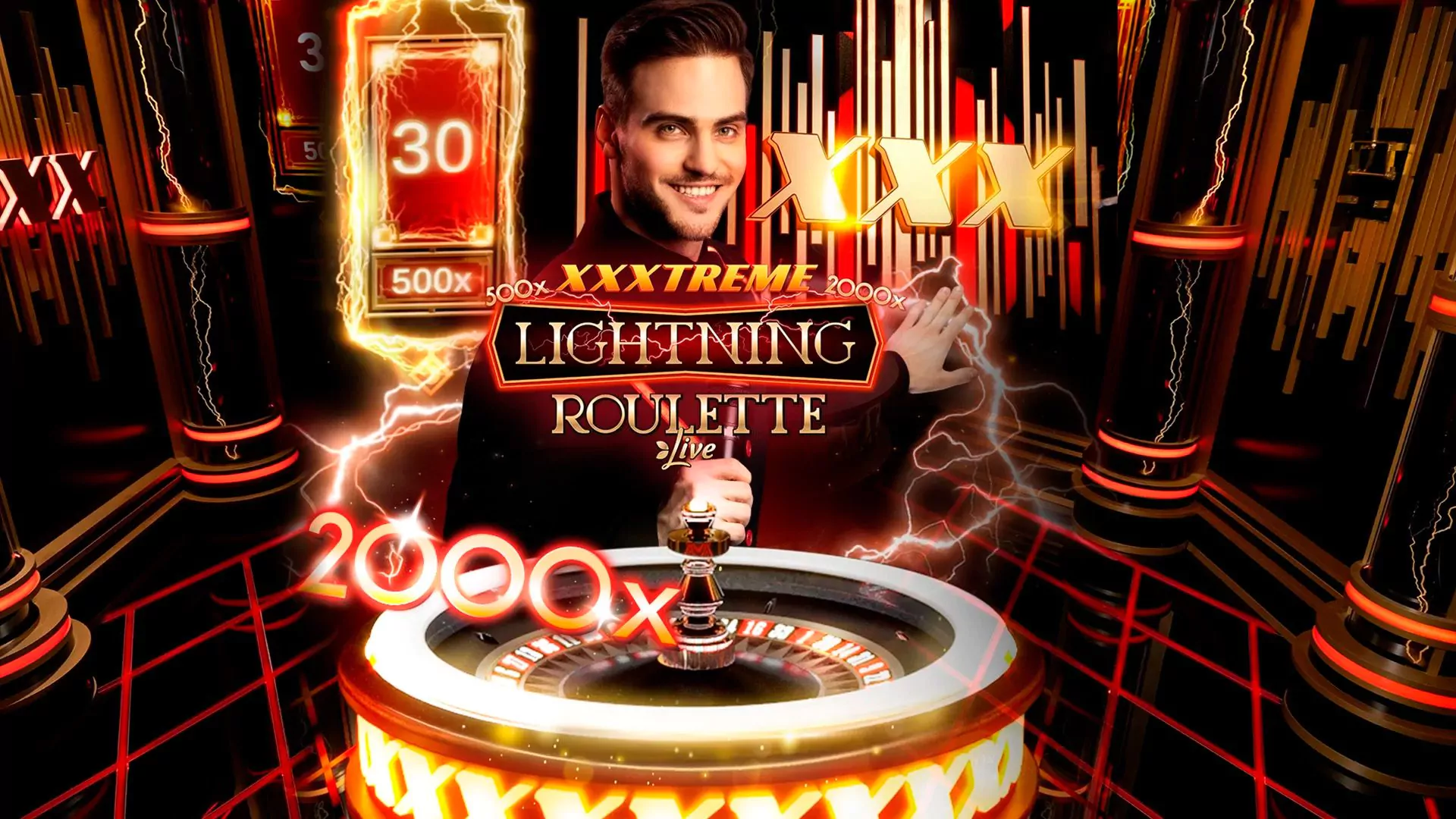 Lightning Roulette - Live Casino Evolution Gaming Casinozer